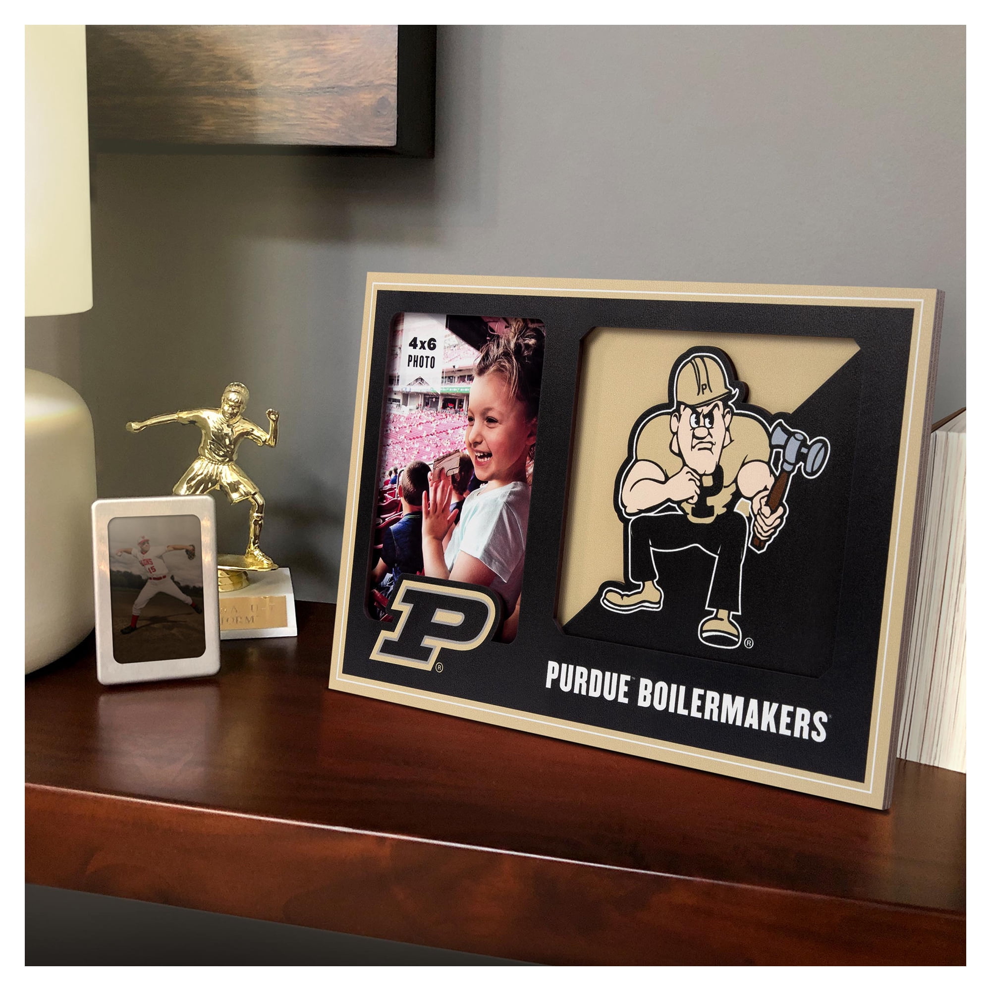 IDNA Purdue Boilermakers 3D Logo Series Picture Frame