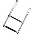 thumbnail image 4 of winibo 2 Step Boat Ladder Stainless Steel Telescoping 2 Step Pontoon Boat Ladder Folding Ladder Dock Swim Ladder for Marine Boat Yacht, 4 of 7