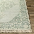 thumbnail image 2 of Surya Zainab ZAI-2306 30x96" Runner Cotton Area Rug in Sage Green/Dark Green, 2 of 6