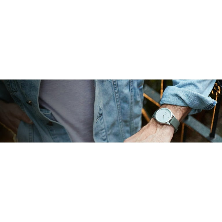 Garmin Vivomove® Smart Watch, Style Moss Green with Silver 
