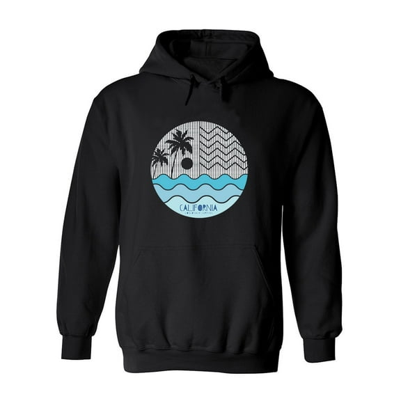California  Surfing Hoodie Men -Image by Shutterstock, Male Small