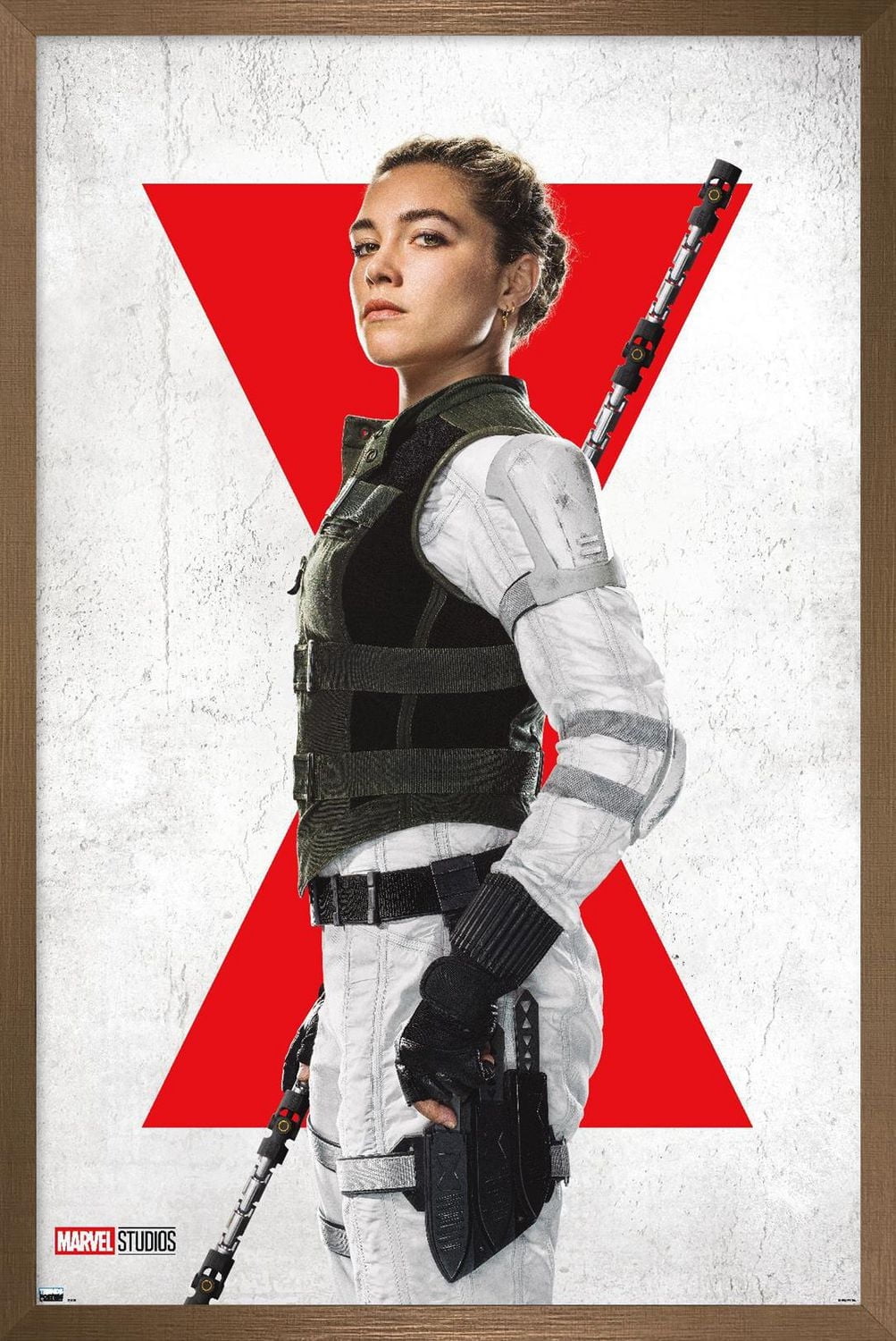 Marvel Black Widow - Yelena One Sheet Wall Poster with Magnetic Frame, 22.375" x 34"