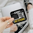 thumbnail image 2 of Army Veteran Car Decal Us Army Car Decals Military Car Decals Sticker Die-Cut Waterproof Vinyl Sticker for Laptop Water Bottle Phone Window Helmet Decal Gifts (5x5inch), 2 of 6