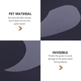 thumbnail image 2 of Shisuyan Guitar Guard Material Transparent 1Set 7.1x3.9in, 2 of 8