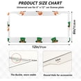 thumbnail image 4 of GZHJMY St. Patrick's Day Gnome License Plate Frames 2pcs, Waterproof Aluminum Alloy Front Rear Tag Car License Plate Cover with Screw Cap Set for US Vehicles, 12 x 6 Inch, 4 of 7