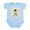 Sky Blue, variant on CafePress - Born To Ride Infant Bodysuit - Baby Light Bodysuit, Size Newborn - 24 Months