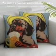 thumbnail image 3 of Nawypu  Oktoberfest Decorative Throw Pillow Cover, Funny Puppy Dachshund Dog and Beer Bottle Double-Sided Pillow Case Couch Pillow Cushion Covers Pillowcase for Men Woman, 3 of 5