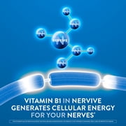 Nervive Nerve Health Tablets, Nerve Care with Vitamin B12, Vitamin B6, Vitamin B1 30 Count