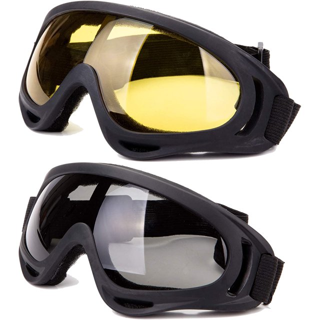 Lunettes de Soleil Anti-UV 400 Anti-Reflet Anti-Buée pour Vélo Ski Patinage