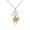 A, variant on Honeycomb Bee Pendant Necklace Zinc Alloy Jewelry Gift For Women For Daily Wear And Special Occasions