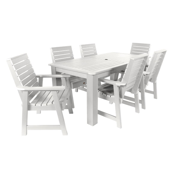 Highwood Weatherly 7pc Rectangular Dining Set