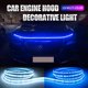 thumbnail image 3 of 12v 180cm Coche Led Barra de luces de circulación diurna Campana de coche Rojo claro Afortunado Sencillez, 3 of 5
