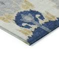 thumbnail image 4 of Addison Rugs Chantille Indoor/Outdoor Transitional Ikat Navy Washable Runner Rug, 2'3" x 7'6", 4 of 6
