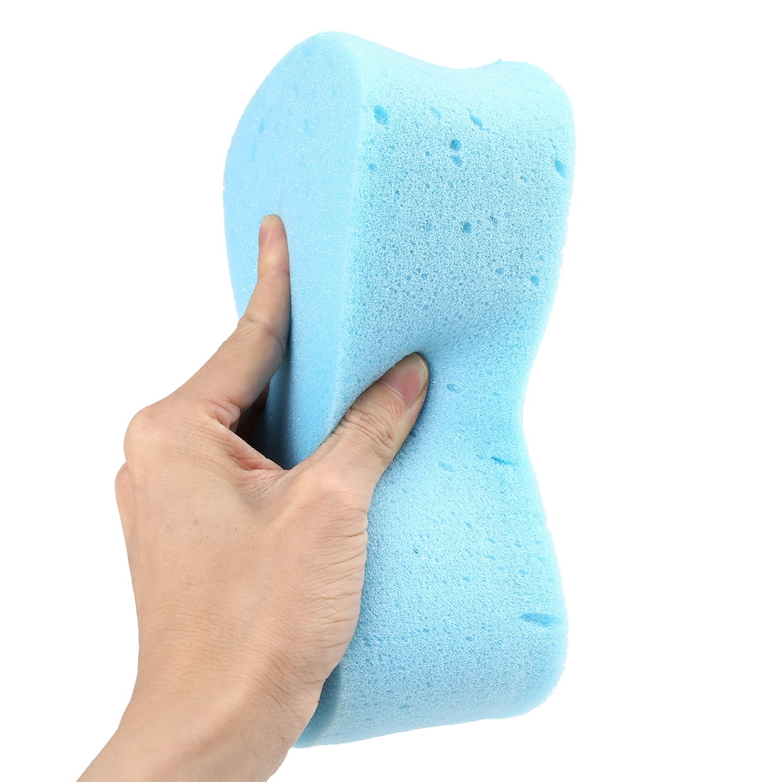 Unique Bargains Auto Car Cleaning Sponge Block Washing Eraser Remover Pad Foam Blue