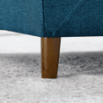 thumbnail image 6 of Lovableguy Dog Couch bed for Small and Medium Dogs,Comfy Linen Dog Sofa Bed with Backrest and Armrest Indoor Living Room,Blue, 6 of 6