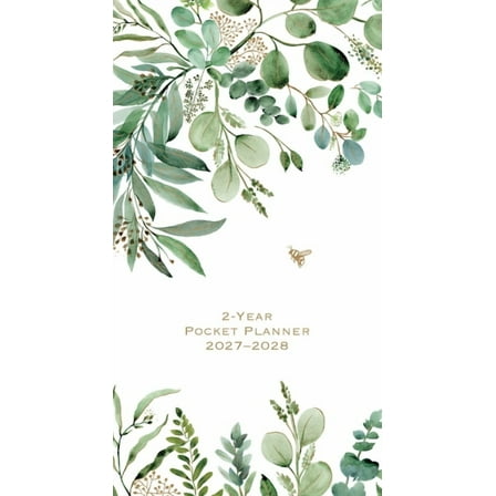 2027-28 Eucalyptus 2-Year Pocket Planner (24-Month Calendar), (Paperback)