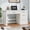 Cream White, variant on Halitaa Farmhouse 47" Executive Desk, Computer Desk with Drawers and File Drawer, Workstation Computer Desk with Charging Station for Home Office, Study,(Black