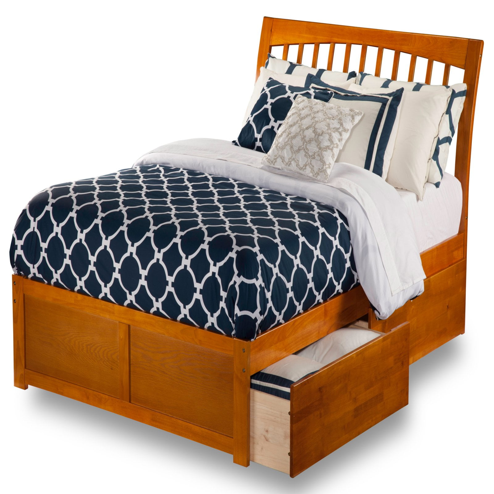 Atlantic Furniture Orleans Queen Open Footboard Bed