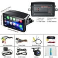 thumbnail image 7 of Car Raido for Toyota Sienna 2004-2010, Android 12 2G+32G Sienna Stereo Support Wireless Carplay& Android Auto/Bluetooth/Voice Control/GPS/Back-up Camera/SWC/FM Radio/IPS Touch Split Screen, 9 Inch, 7 of 7