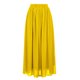thumbnail image 4 of Moda mujer Primavera Verano cinturón botón cremallera cintura alta sólido Retro falda mujer plisado Wmkox8yi FGJ2639, 4 of 8