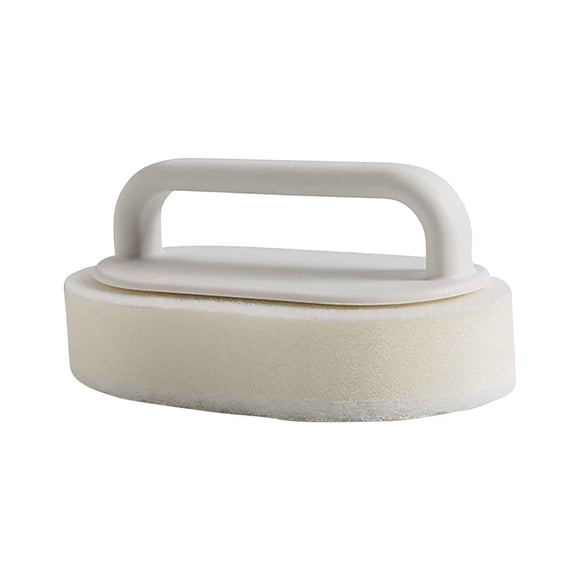 Cepillo de limpieza, estropajo de esponja, cepillo de limpieza resistente para descontaminación de bañeras, azulejos y suelos, cepillo para fregar fregaderos de cocina y baño, ducha, acero