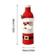 thumbnail image 4 of Christmas Wine Bottle Set Knitted Cloth Old Man Doll Champagne Set Desktop Dress Up Props, 4 of 7