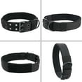 thumbnail image 6 of Tactical Dog Collar Military Dog Collar, Adjustable Nylon Wide Training Collar and Durable Metal Buckle Collar for Medium Large Dogs (XL, Black), 6 of 8