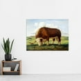 thumbnail image 2 of Curry Ajax Hereford Bull Cow Birds Landscape Painting Extra Large Art Print Wall Mural Poster Premium XL, 2 of 3
