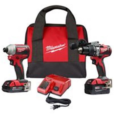 Milwaukee M18 BRUSHLESS HAMMER DRILL/IMP DRIVER 2-TOOL COMBO KIT
