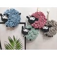 thumbnail image 2 of Heikrdo Sheep Divertidas Toallas De Mano Para Baño Cocina – Linda Decoración Decorativa De Ovejas Para Colgar Toallas De Cara Súper Absorbentes Suaves – Regalo Para Amigos Y Familiares (Gris), 2 of 5