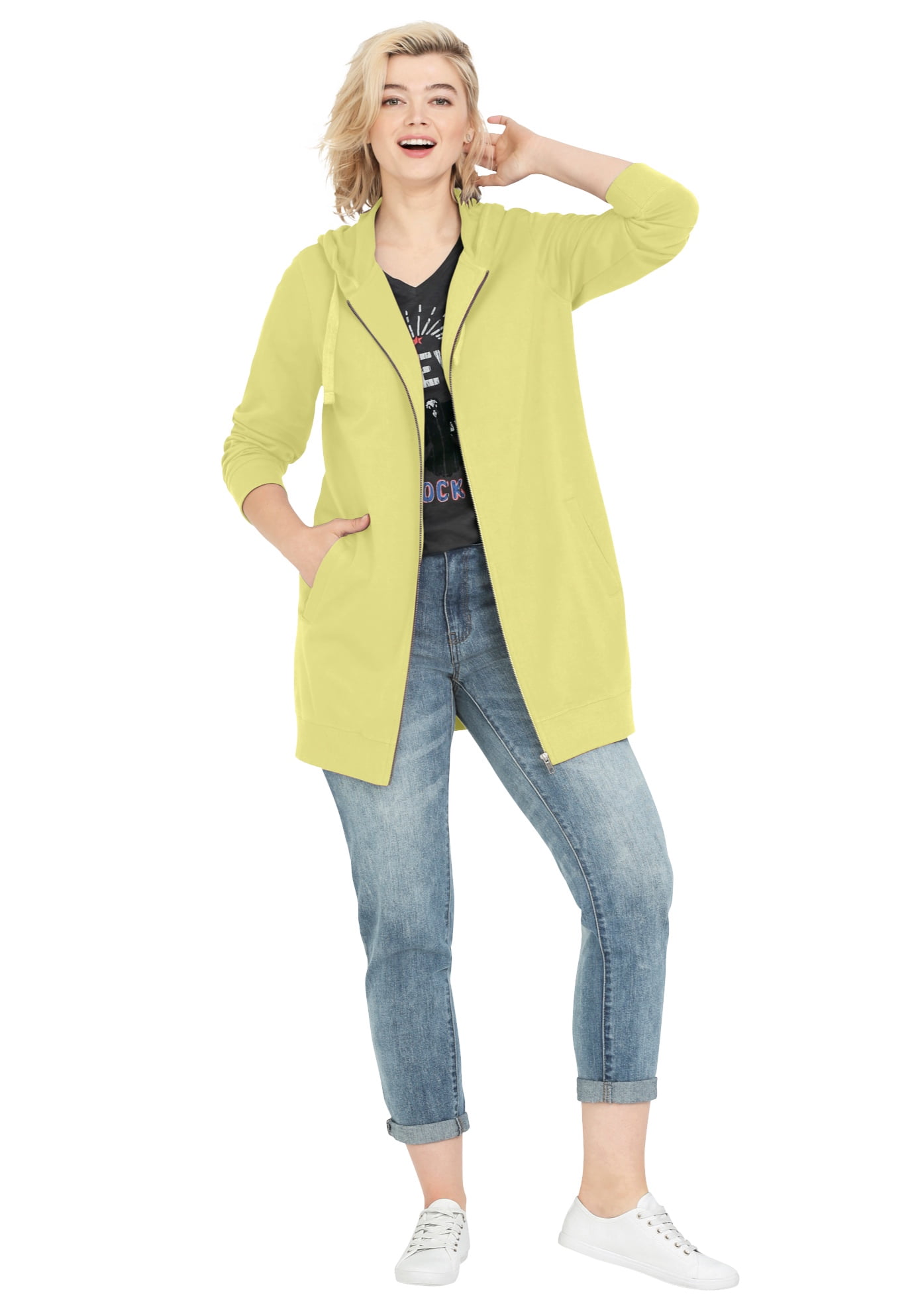 yellow cardigan walmart