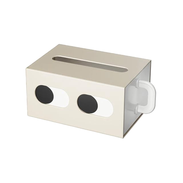 Tissue Box Cover Rectangular Tissue Box Cover Creative Expression Drawer-Style Tissue Box Suitable for Dressing Table Car Office Bedside Table Car Tissue Holder