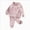 Pink, variant on Girls Fleece Pajama Set Long Sleeve Tops & Fleece Pants Soft Kids Sleepwear Cute Prints,6-12 Months 12-24 Months 2t 3t 4t 5t 6t 7t 8t 9t Children(Purple,9-10 Years)