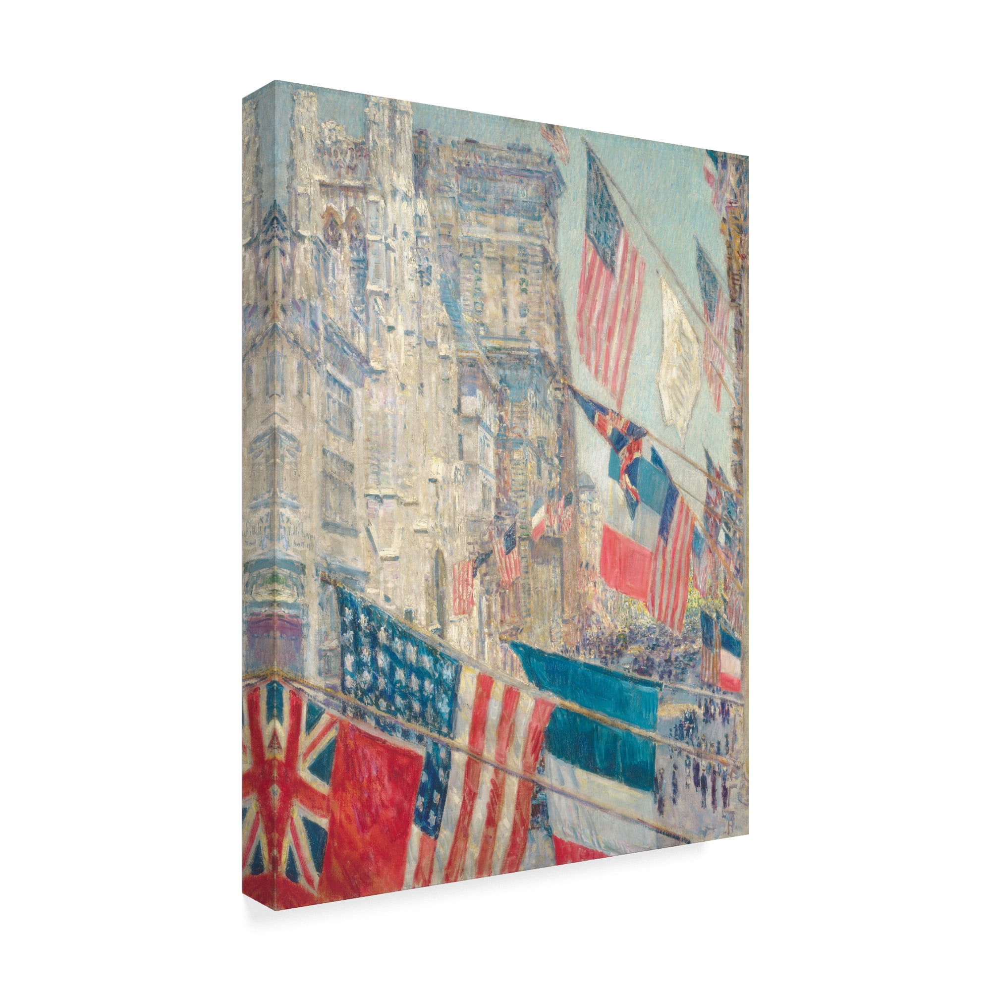 Trademark Fine Art 'Allies Day May' Canvas Art by Childe Frederick Hassam