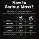 thumbnail image 5 of Proteína en polvo para ganar peso Optimum Nutrition Serious Mass, 5 of 7