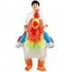 thumbnail image 4 of Disfraz inflable de gallo colorido para fiesta de Halloween, divertidos accesorios para el escenario del Día del Niño, 4 of 5