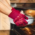 thumbnail image 3 of Oven Gloves 932°F Extreme Heat & Cut Resistant Oven Mitts with Fingers for BBQ, Cooking, Grilling, Baking – Accessory for Smoker, Cast Iron, Fire Pit, Camping, Fireplace and More, 3 of 7