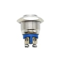 thumbnail image 2 of Scienceny Interruptor Push 16mm Momentary Marine Auto-Reset Timbre Terminal Prensado Power Reset Tornillo Impermeable Enganche Automóvil Vehículos, repuestos y accesorios Mis Scienceny VI018187-00B, 2 of 6