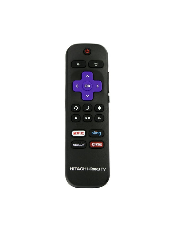 Pre-Owned Genuine Hitachi 101018E0002 Smart TV Remote w/ Netflix Sling Vue Shortcuts (Good)