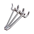 thumbnail image 4 of Gancho de pared perforado de 50 piezas, pared perforada de un solo gancho, ganchos para tablero perforado, gancho para accesorios de pared perforado, 3,2 mm, 5 cm/10 cm, 4 of 4