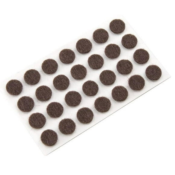 SoftTouch 1 cm Autoadhésives Coussinets en Feutre 105 Piéces
