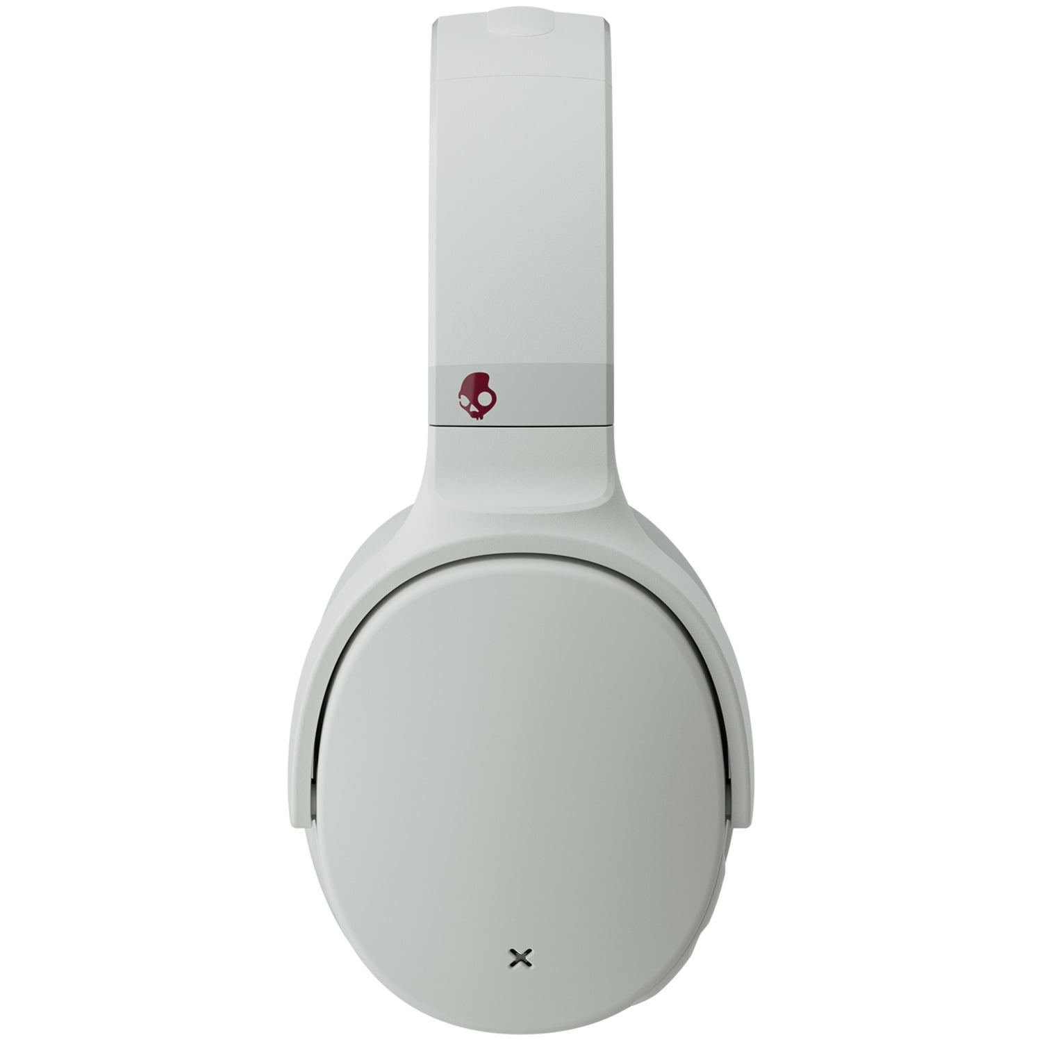 Skullcandy Venue on-ear Active Noise Canceling Bluetooth Wireless  Headphones in Gray & Crimson