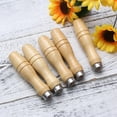 thumbnail image 1 of IFANLANDOR 5pcs Wooden Tool Handles for Craftsmen in Metalworking and Material Removal, 1 of 6