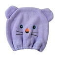 thumbnail image 1 of DPTALR Microfiber Hair Turban Quickly Dry Hair Hat Wrapped Towel Bathing Cap, 1 of 2