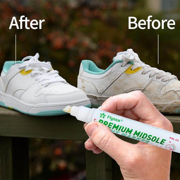 Shoe Repair Pen Repair Tools Cleaning the go Tool Large Capacity paint marker Renew for Shoe Cleaner White