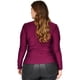 thumbnail image 3 of Blusa de satín Roman Fashion/Tallas Extras, 1802 (Vino) vino 42 Roman Fashion BL-GR-1802-VINO, 3 of 7