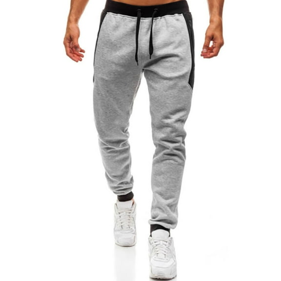 Vedolay Men Pants Casual Relaxed Fit Baggy Mens Cargo Pants Relaxed Fit Fashion Hiking Pants Workout Tactical Hiking Joggers Sweatpants,Gray M