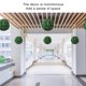 thumbnail image 4 of 2 bolas artificiales de boj para decoración de patio, balcón, jardín, boda y hogar., 4 of 8