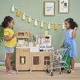 thumbnail image 4 of Teamson Kids Little Chef Cyprus Wooden Play Kitchen with 14-Piece Accessory Set, 4 of 8