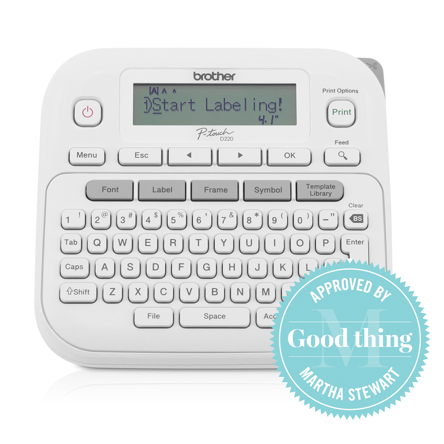 Brother P-touch PT-D220 Label Maker with QWERTY Keyboard photo 2